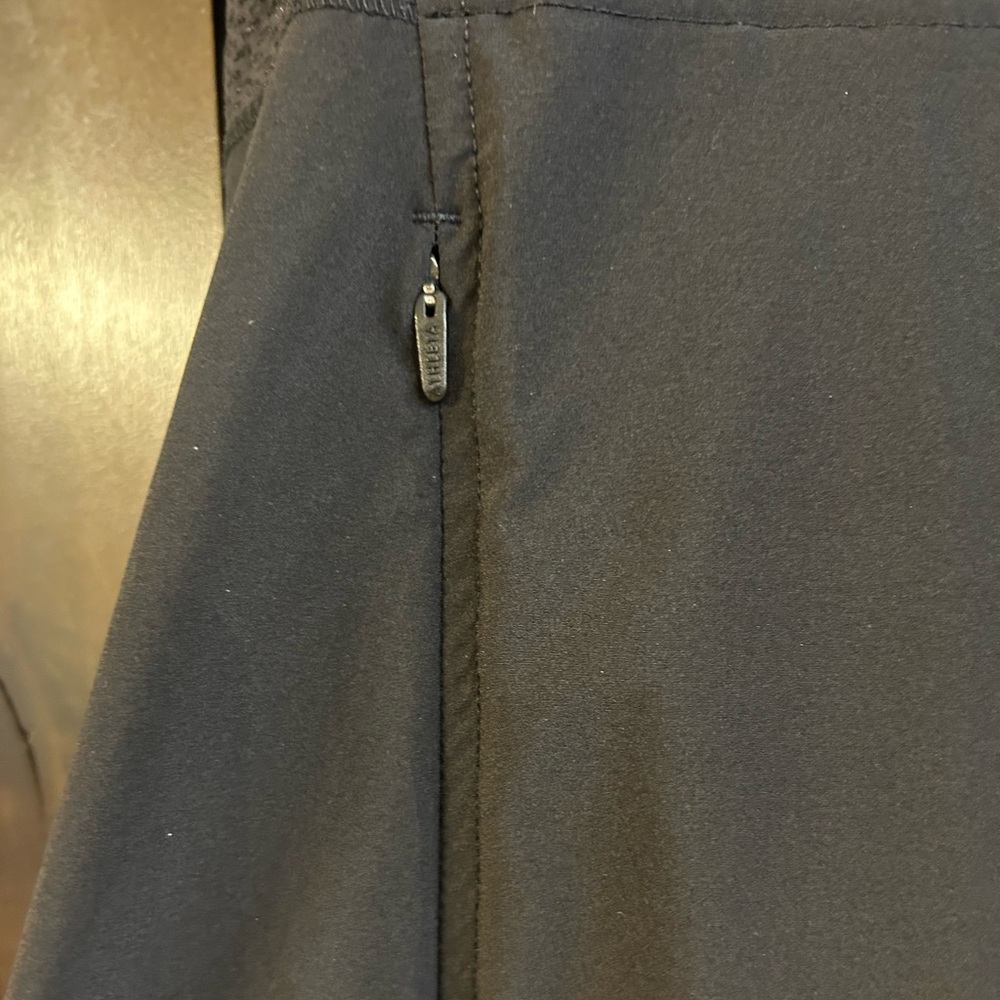 Athleta Yosemite Black DriFit Midi Dress Sz XL - Picture 8 of 9